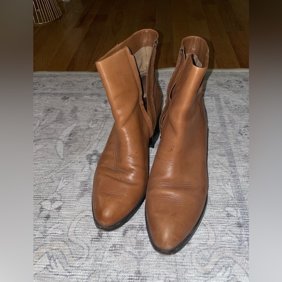Sam Edelman Tan Ankle Boots - Picture 1 of 6